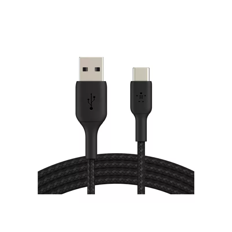 Pintas USB-C į USB-A laidas, 3 m, juodas