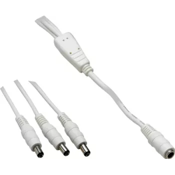 VOLTCRAFT žemos įtampos jungiamasis laidas, lizdas – kištukas, 5,5 mm / 2,5 mm, 1,10 m, 1 vnt. (072959C)