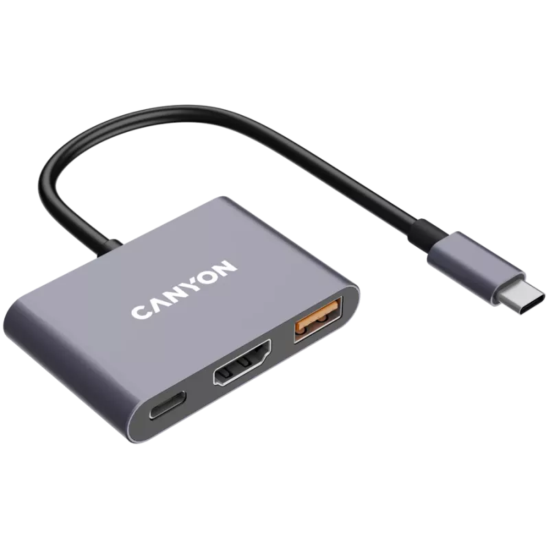 Canyon DS-4 USB-C Hub 10000 Mbit/s HDMI USB 3.2 Gen 2