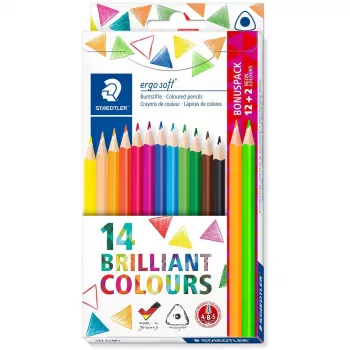 Spalvoti pieštukai Staedtler 157, 14 vnt.