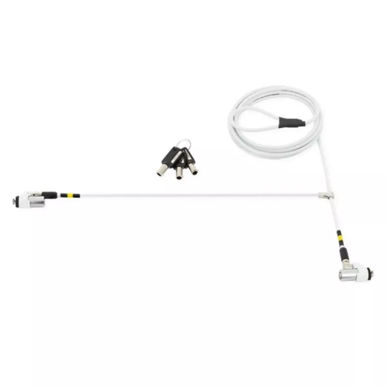 Mobilis Slim Twin Rotating - apsauginis kabelio užraktas - 1,8 m