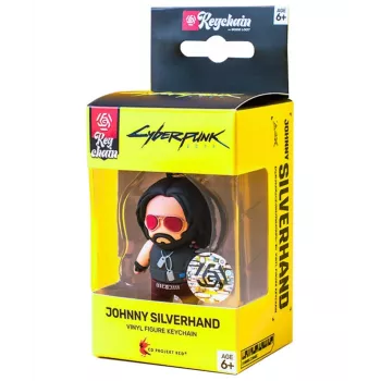 3D raktų pakabukas Good Loot Cyberpunk 2077 – Johnny Silverhand
