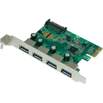 PCIe USB 3.0 valdiklio kortelė Renkforce 1211115 – 4 prievadai