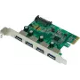 PCIe USB 3.0 valdiklio kortelė Renkforce 1211115 – 4 prievadai