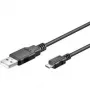 USB laidas Goobay 95736 0,15 m USB A – Micro-USB B juodas