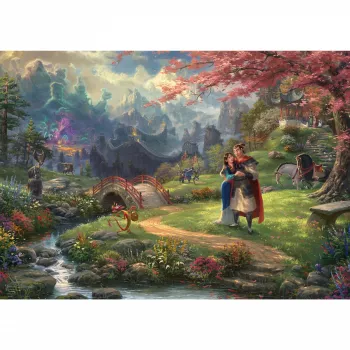 Thomas Kinkade Studios: Disney - Mulan, Dėlionė 1000 dalių