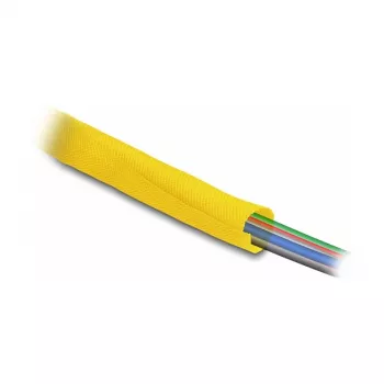 DeLOCK 20870 savaime užsitraukianti pynė kabeliams 2 m x 19 mm geltona