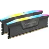 CORSAIR VENGEANCE RGB 32GB 2x16GB DDR5 6000MT/s DIMM Unbuffered 36-44-44-96 Std PMIC AMD EXPO Grey Heatspreader Black PCB 1.4V