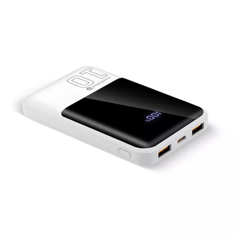 Powerbank everActive EB-10Q 10 000 mAh, 2× USB išėjimai, 22.5W QC4.0