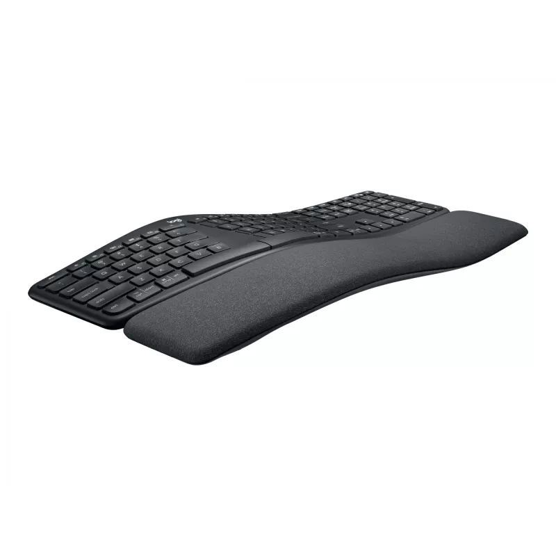 Logitech Ergo K860 for Business belaidė klaviatūra RF Bluetooth Swiss grafitas (920-010347)