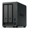 NAS Synology DiskStation DS725+ 2 lizdai Ryzen R1600 4GB DDR4 ECC, 2,5GbE, 2x M.2, RAID palaikymas, 0TB, Juoda