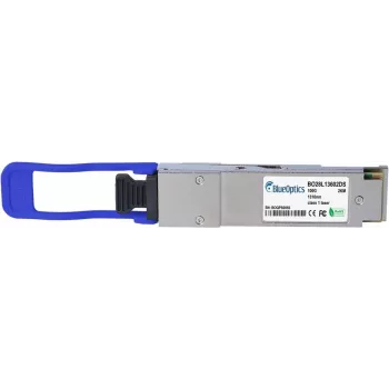 Optiminis siųstuvas-imtuvas BlueOptics QSFP28 100G 850nm modelis 02314BDE trumpo nuotolio daugiamodiams ryšiams