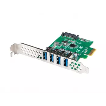 Vidinė PCIe x1 sąsajos plokštė Lanberg PCE-US3-004 su 4 USB 3.1 prievadais