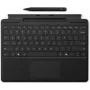 Klaviatūros dangtelis Microsoft Surface Pro 10 su CoPilot mygtuku ir Slim Pen 2 palaikymu – juodas