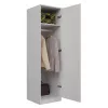 Spinta Top e Shop SD-50 BI su 5 lentynomis, 1 durimi, baltas rėmas