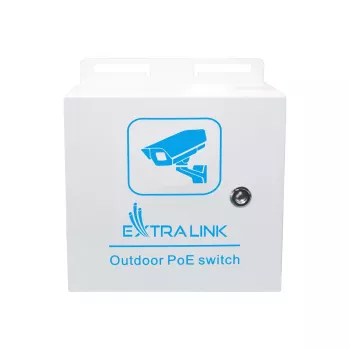 Nevaldomas jungiklis Extralink Atlas 8x RJ45 1000Mbps PoE 120W