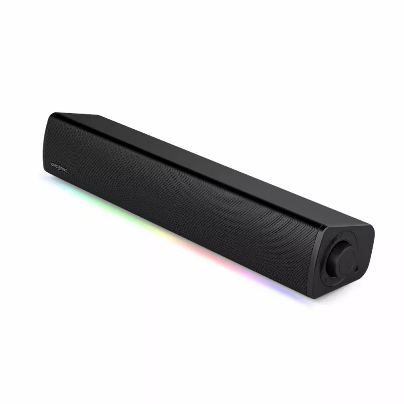 Garsiakalbis Sound Blaster GS3 Kompaktiškas Žaidimų Soundbar su RGB ir SuperWide Technologija, USB Maitinamas, Bluetooth 5.4, Ausinių Išvadas, PC ir Mac