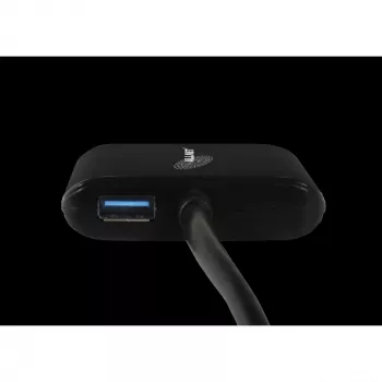 USB 3.0 tinklo adapteris ALLNET ALL-NC-2G-102-USB-A su 2x Gigabit Ethernet ir USB stotelė