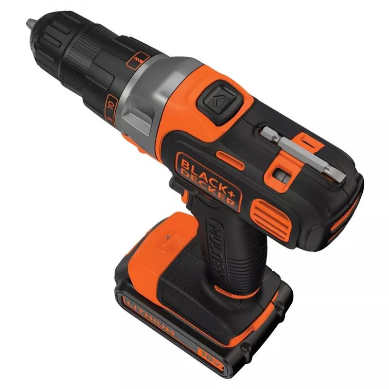Osciliuojantis daugiafunkcis įrankis Black & Decker MT218K-QW, juoda/oranžinė, 8500 OPM