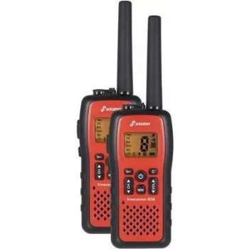 Nešiojami PMR radijo imtuvai Stabo Freecomm 850 (2 vnt.) – lauko naudojimui