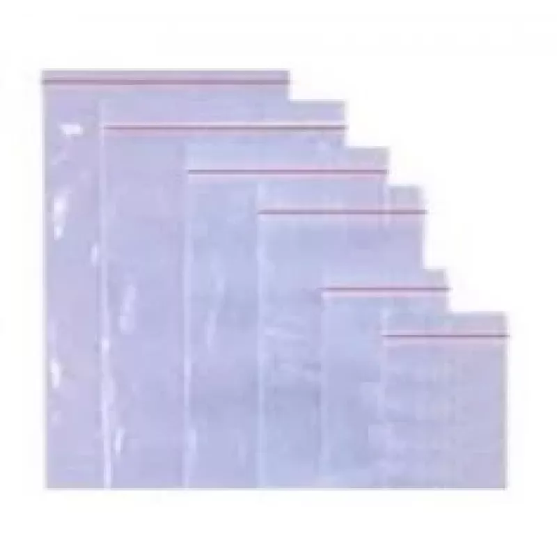 Užtraukiami maišeliai Zip lock, 10x15cm, 40 mikronų (100 vnt.) 2107-008