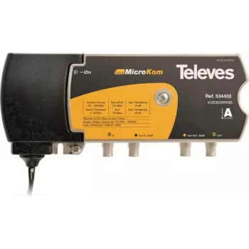 Televes BK stiprintuvas KVE3035RK85 30/35dB m.RK 5-85MHz 28dB 1 (KVE3035RK85)