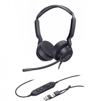 Yealink UH42 SE Dual Teams USB-C/A ausinės