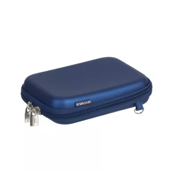 Dėklas diskams Rivacase 9101 (PU) HDD Case šviesiai mėlynas