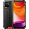 Nešiojamas atsparus telefonas Blackview BV4800SE LTE 6.56 inch HD+ IPS 90Hz 4GB+64GB UMS9320E aštuonių branduolių 1,8GHz 16MP+2MP galinė kamera NFC 5100mAh be įkroviklio Android 15 oranžinis
