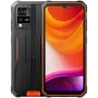 Nešiojamas atsparus telefonas Blackview BV4800SE LTE 6.56 inch HD+ IPS 90Hz 4GB+64GB UMS9320E aštuonių branduolių 1,8GHz 16MP+2MP galinė kamera NFC 5100mAh be įkroviklio Android 15 oranžinis