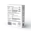 USB Type-C (M) – Jack 3,5 mm (M) garso adapteris baltas SAVIO AK-51