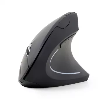 Gembird MUSW-ERGO-01 belaidė ergonominė pelė, RF, optinė, 1600 DPI