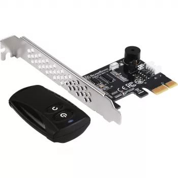 SilverStone SST-ES02-PCIe – nuotolinio valdymo pultelis kompiuterio įjungimui/išjungimui