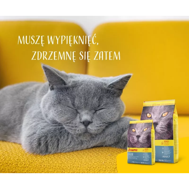 Sausas ėdalas katėms Josera LÉGER 10 kg Suaugusiems Vištiena