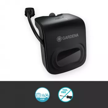 GARDENA priešsusidūrimo radarėlis SILENO pro vejapjovei, juodas, 970663701