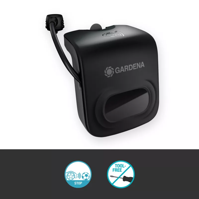 GARDENA priešsusidūrimo radarėlis SILENO pro vejapjovei, juodas, 970663701