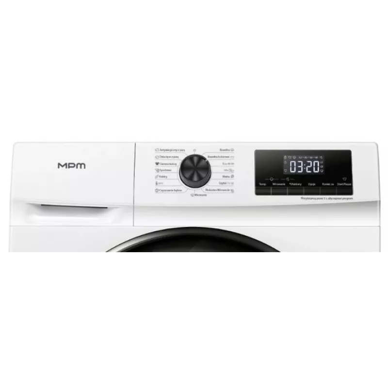 Skalbimo mašina MPM MPM‑5814‑PH‑47, priekinė, 8 kg, 1400 aps/min, A, 60×54×85 cm, balta