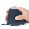 Pelė Gembird MUS-ERGO-03 USB Type-A optinė, skirta dešinei rankai