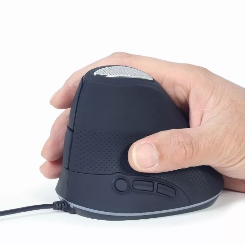 Pelė Gembird MUS-ERGO-03 USB Type-A optinė, skirta dešinei rankai