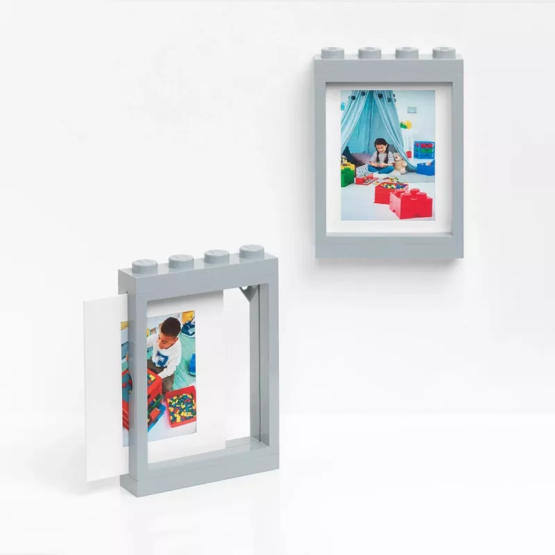 Rėmelis nuotraukoms Room Copenhagen LEGO rėmelis Stone Grey šviesiai pilkas