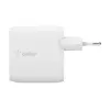 Belkin BOOST CHARGE maitinimo blokas 24 W QC 3.0 2 USB prievadai baltas WCB002VFWH