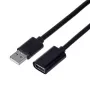 UNITEK Y-C418GBK USB ilginimo laidas 5 m USB A → USB A USB 2.0, juodas
