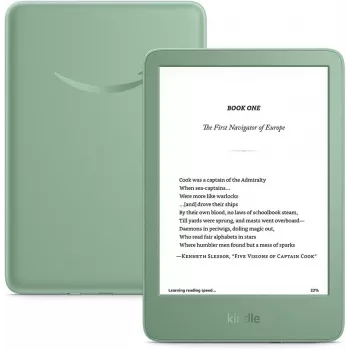 Amazon Kindle 11-osios kartos B0CNVCQZG1 el. skaityklė, 6 colių, 16 GB, Wi-Fi, su reklamomis, Matcha