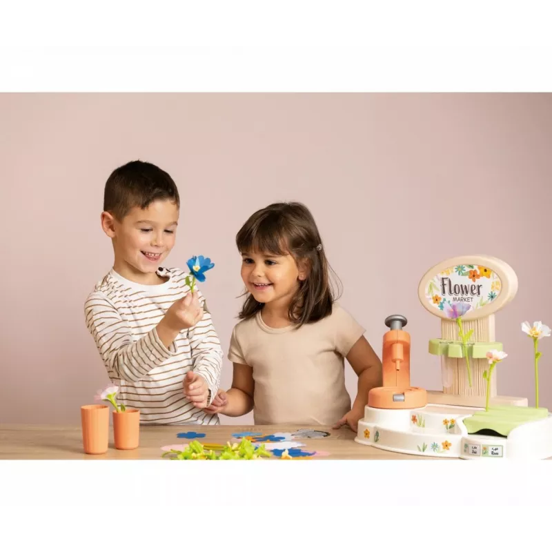 Vaikiškas kūrybos rinkinys Smoby 350407 Gėlių turgus, įvairiaspalvis, nuo 3 metų