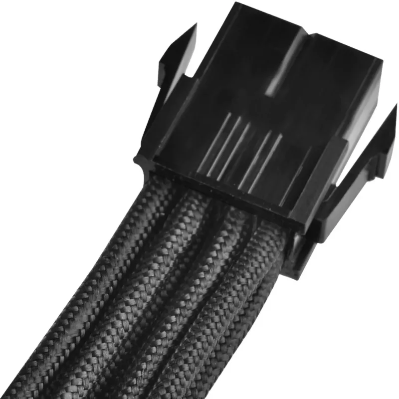 Prailginimo kabelis EPS12V 8pin(4+4) SilverStone SST-PP07-EPS8B 0,3 m
