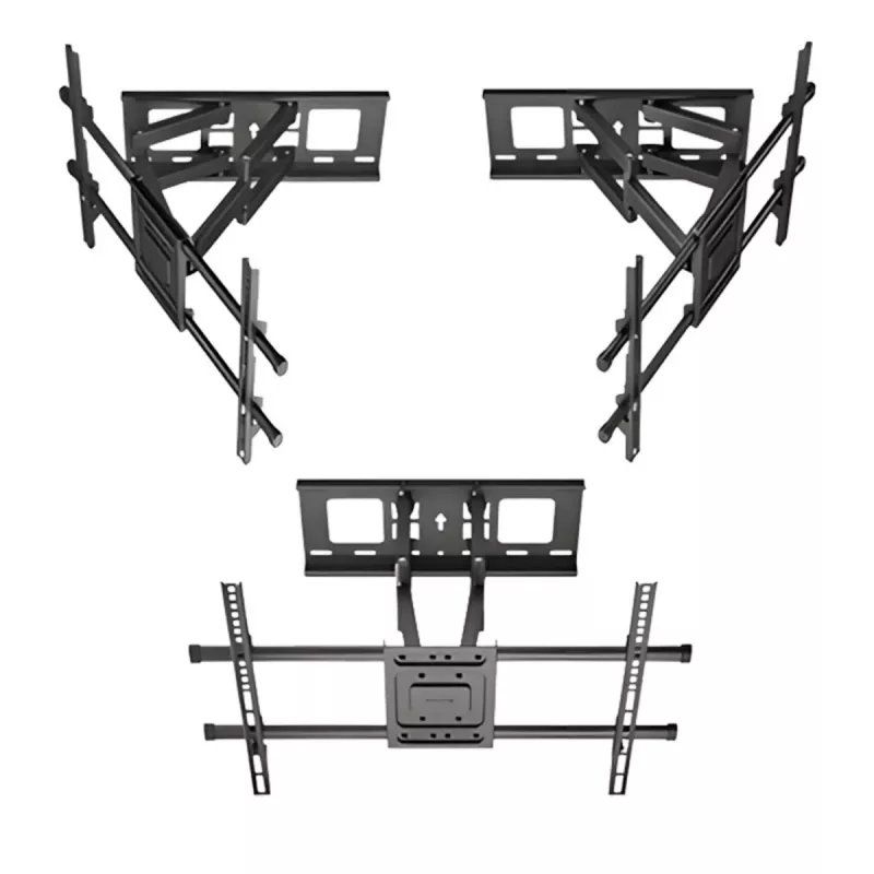 TV laikiklis MACLEAN MC-789 32–85 colių ekranams, VESA 400x200, pakreipiamas, 60 kg, juodas