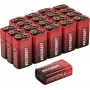 Voltcraft VC-16107985 9 V blokinė baterija Šarminė-manganinė 550 mAh 9 V 20 vnt.
