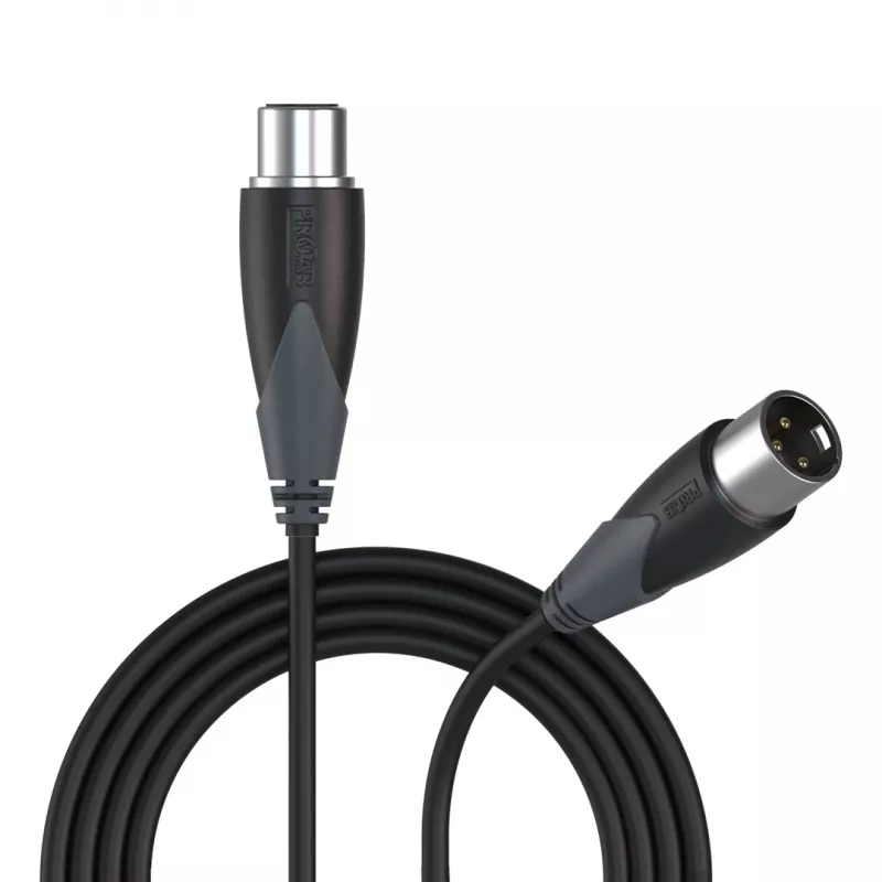 PROCAB CLA901/3 garso laidas 3 m XLR (3 kontaktų) juoda, pilka