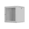 Sieninis 19 inch stelažas 12U 600x600 pilkas