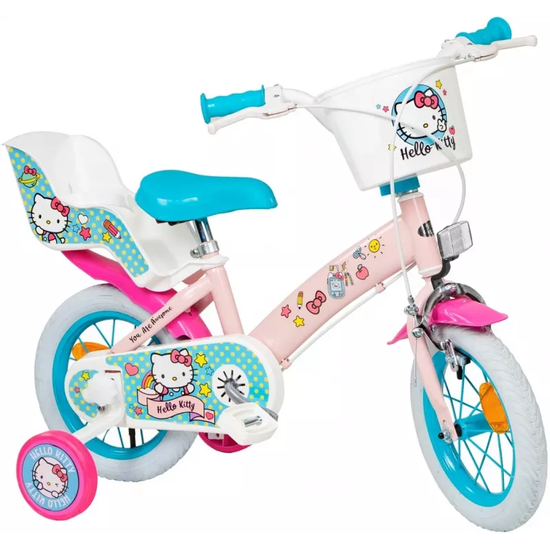 Vaikiškas balansinis dviratis Toimsa Hello Kitty 12 col. modelis 1249